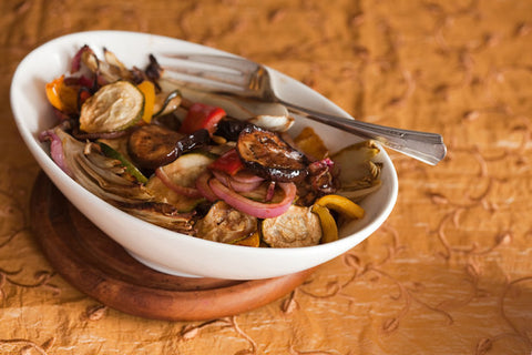 Balsamic Mixed Vegetable Roast